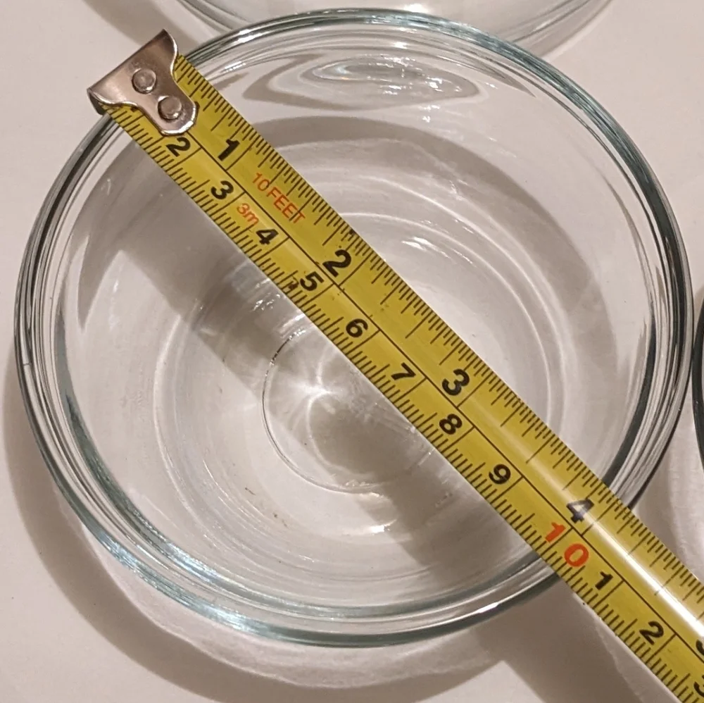 Anchor Hocking Clear Glass Bowls Set of 4